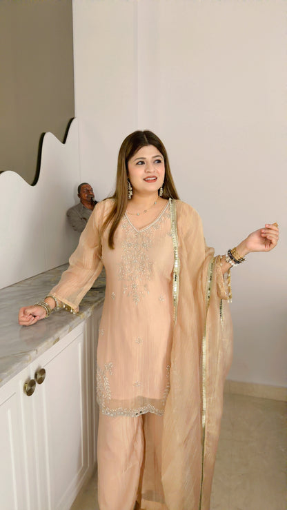 Party wear three piece suit set