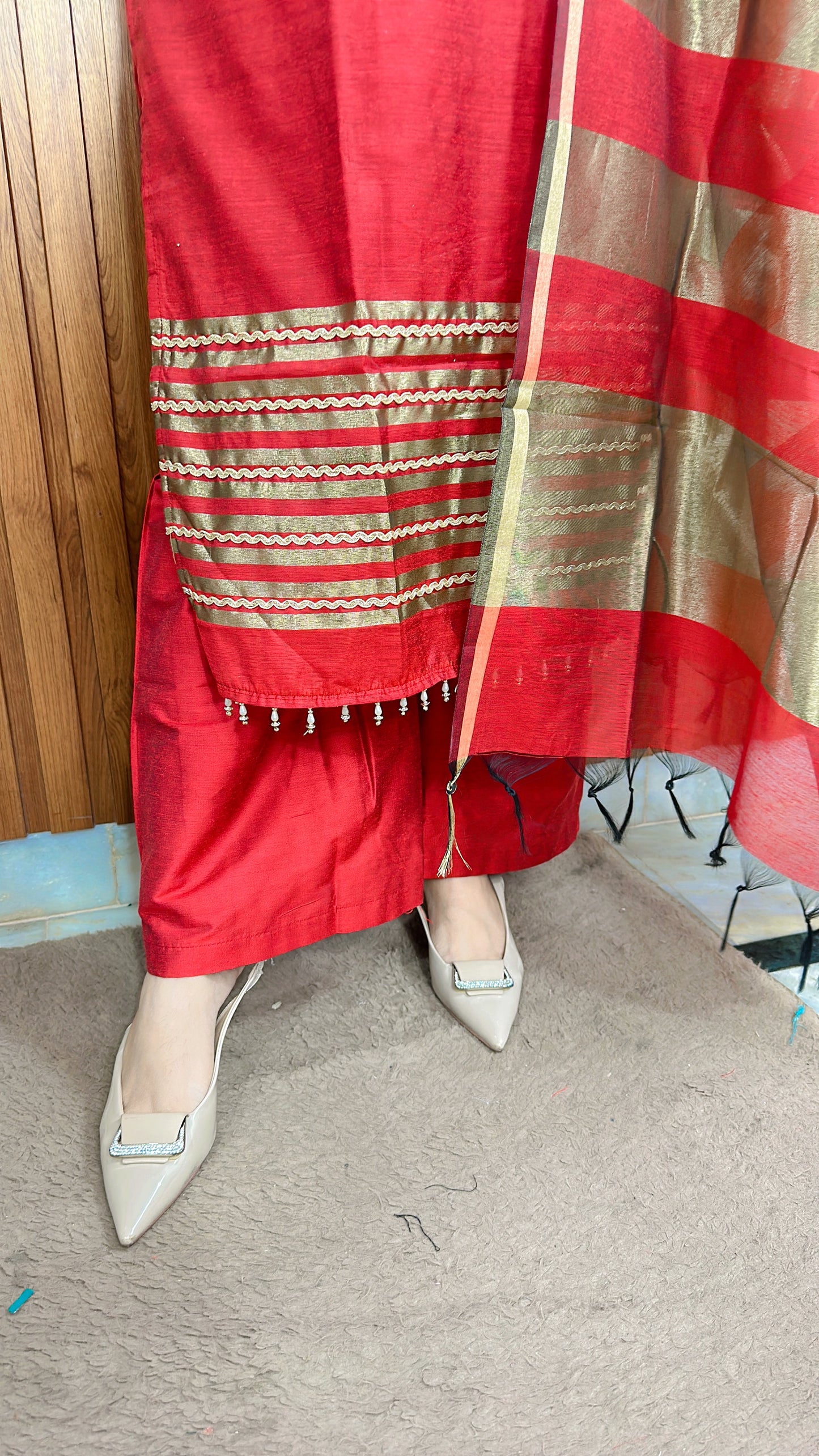 Zari Mirror Classic Suit Set