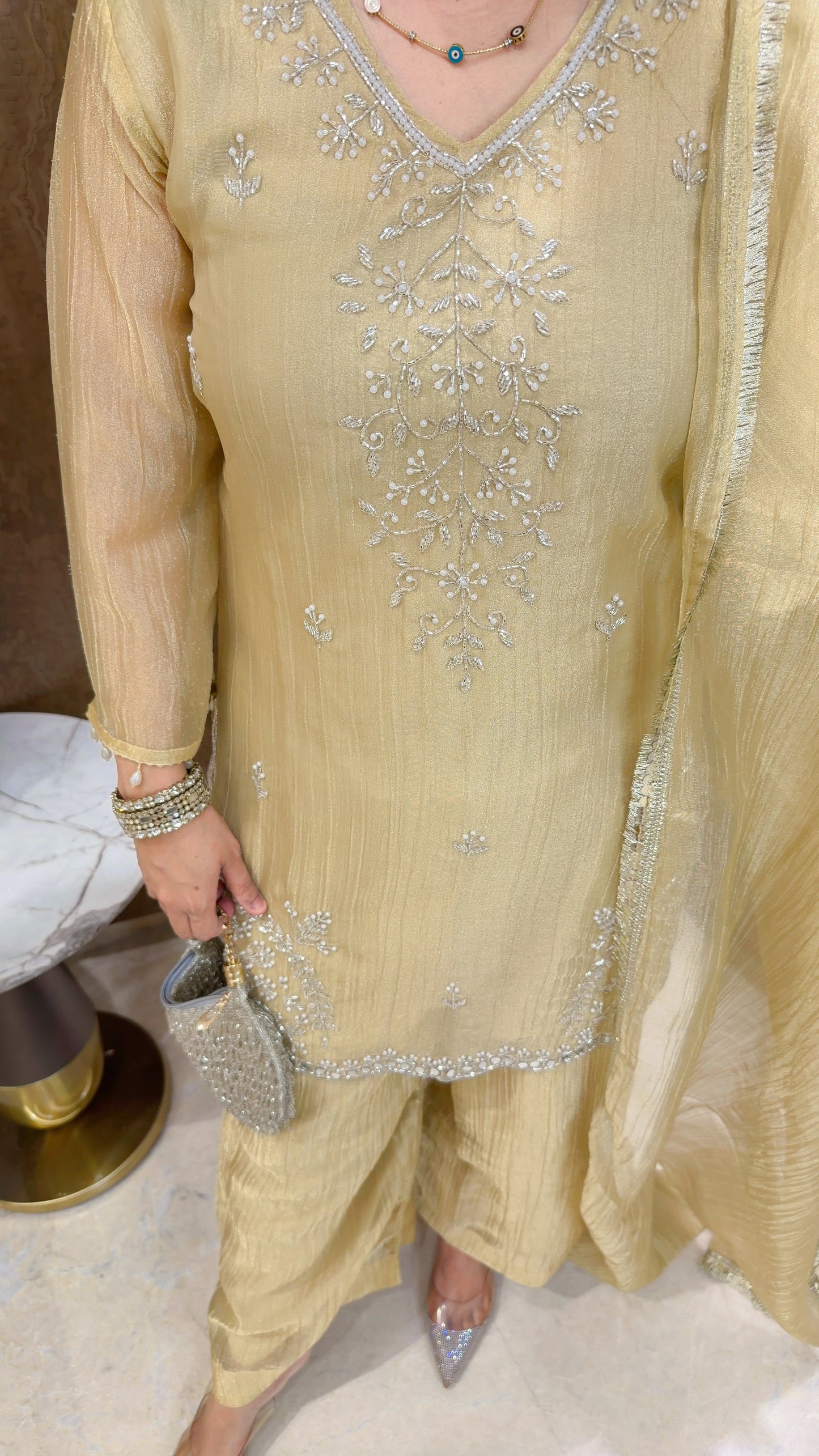 Party wear three piece suit set