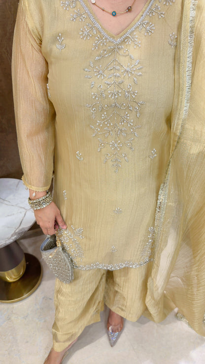 Party wear three piece suit set