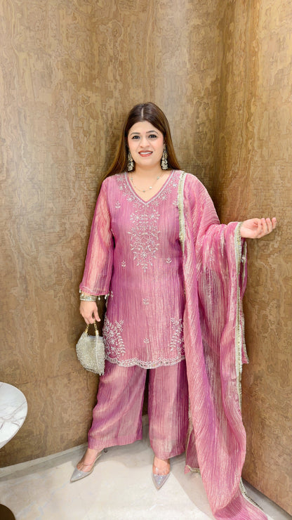 Party wear three piece suit set