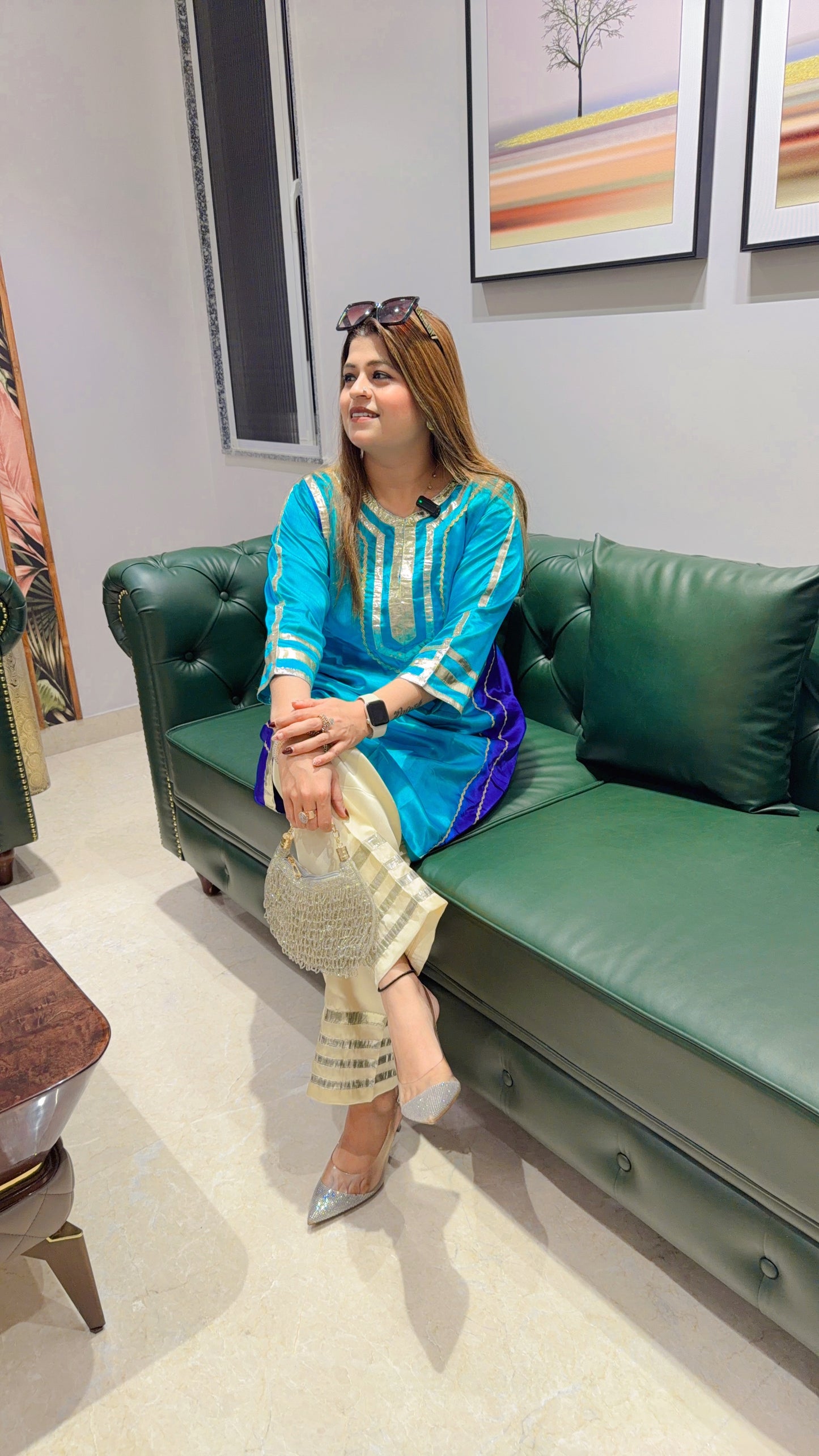 Saanvi A-Line Coord Set