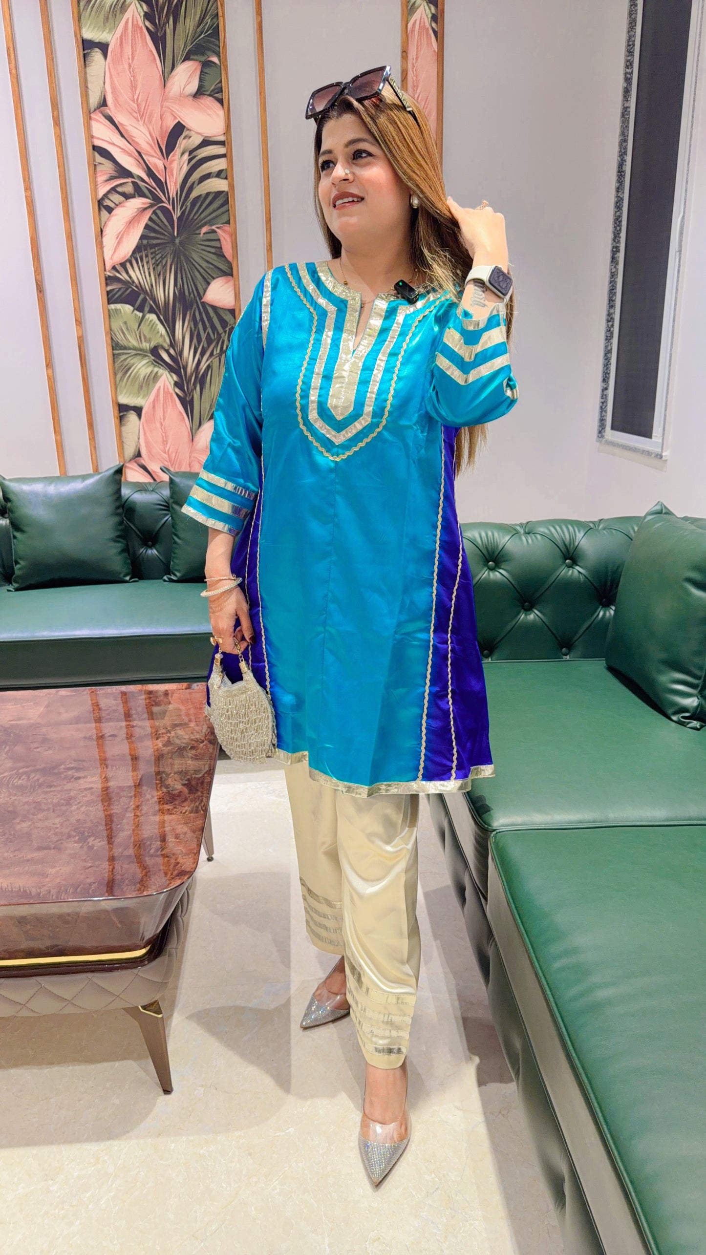 Saanvi A-Line Coord Set