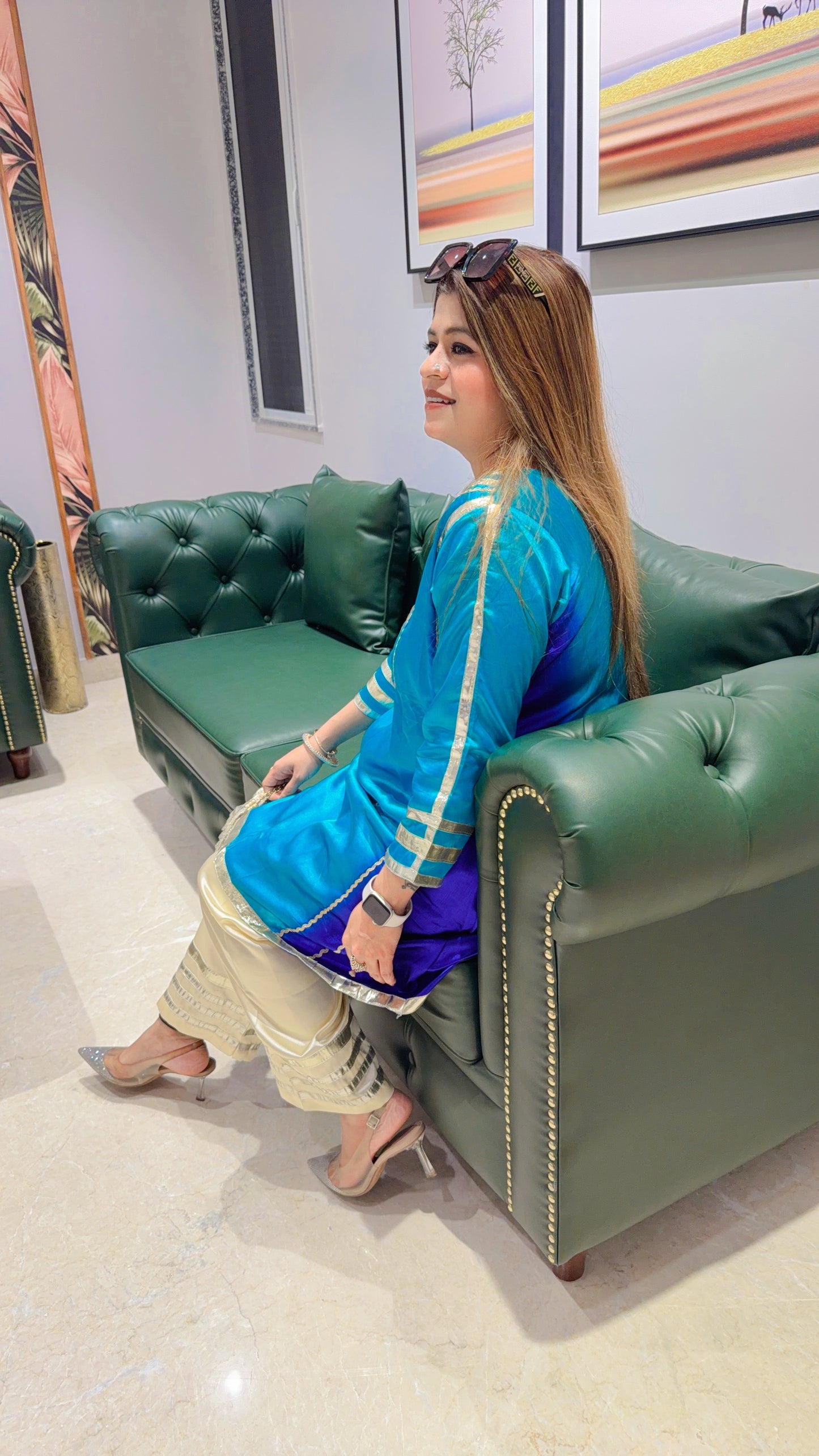 Saanvi A-Line Coord Set