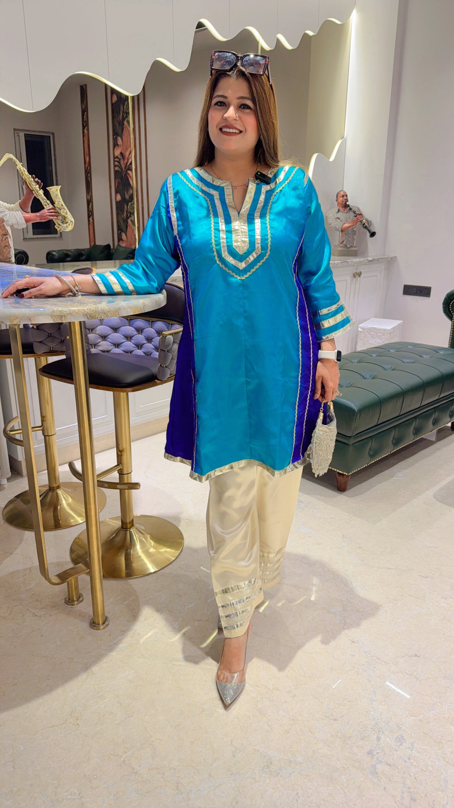 Saanvi A-Line Coord Set