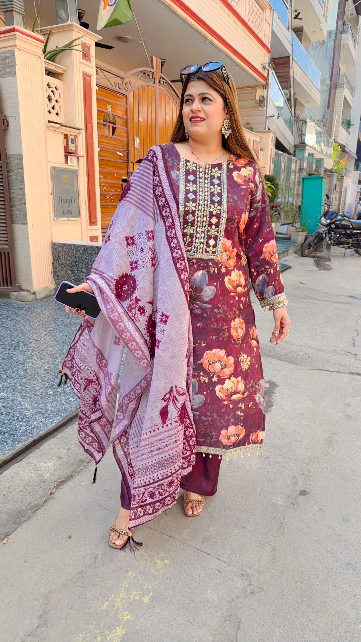 Vibha Digital Crepe Suit