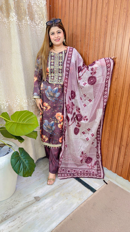 Vibha Digital Crepe Suit