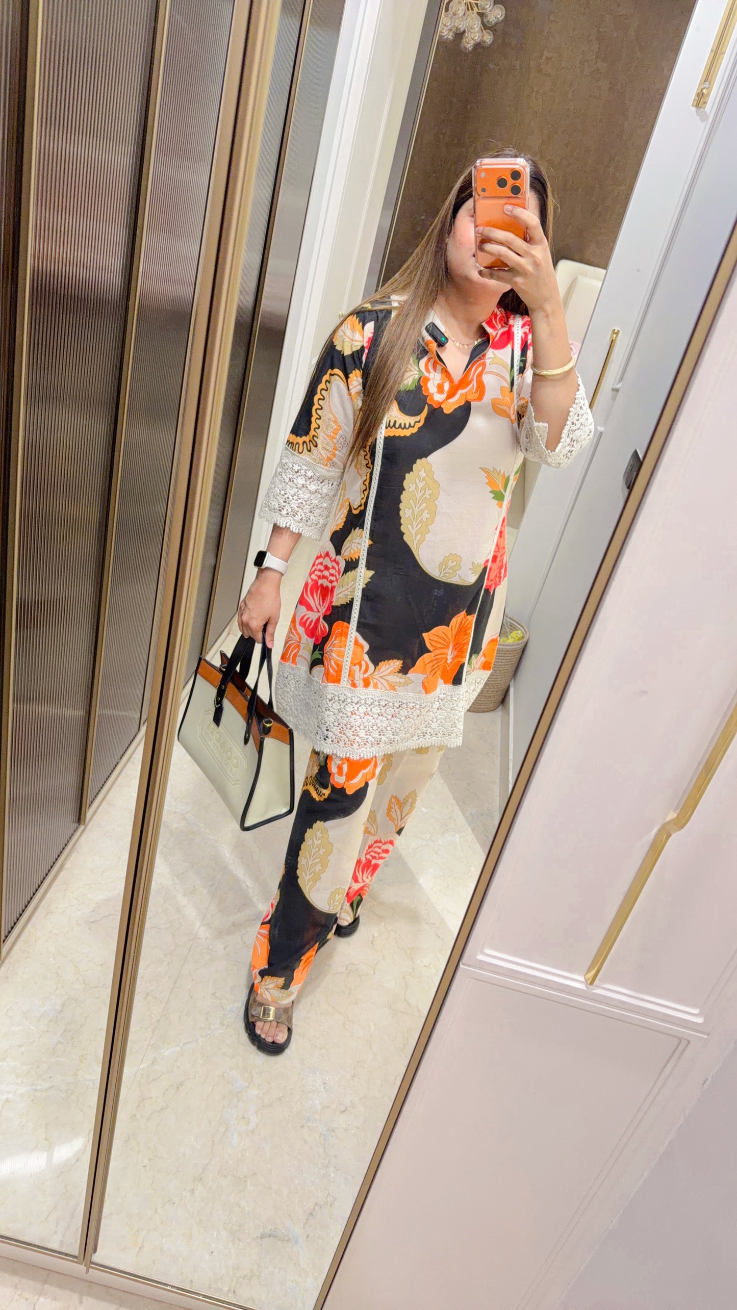 Adhira Pure Cotton Two Piece Coord set