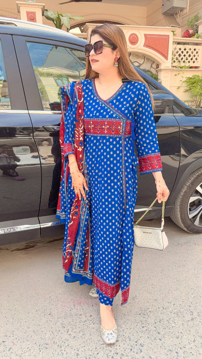 Mehar Pure Cotton Anarkali Suit