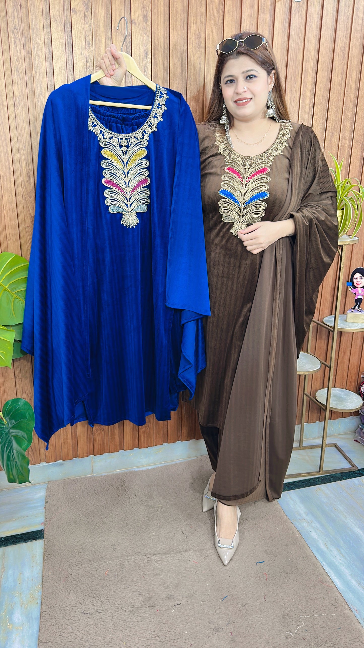 Golden Ambi Velvet Suit