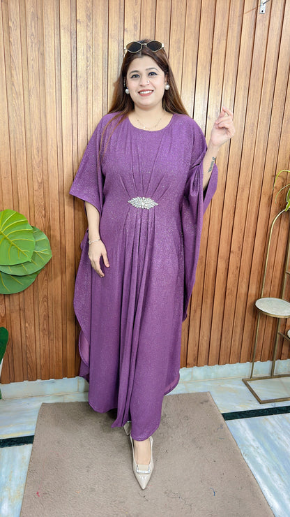 Glitter Kaftan Style Coord set