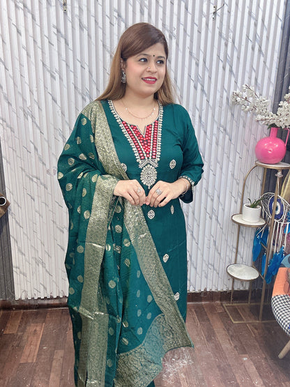 Rakhi Banarasi suit