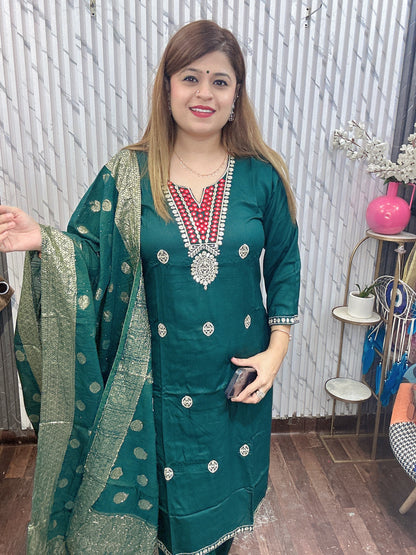 Rakhi Banarasi suit