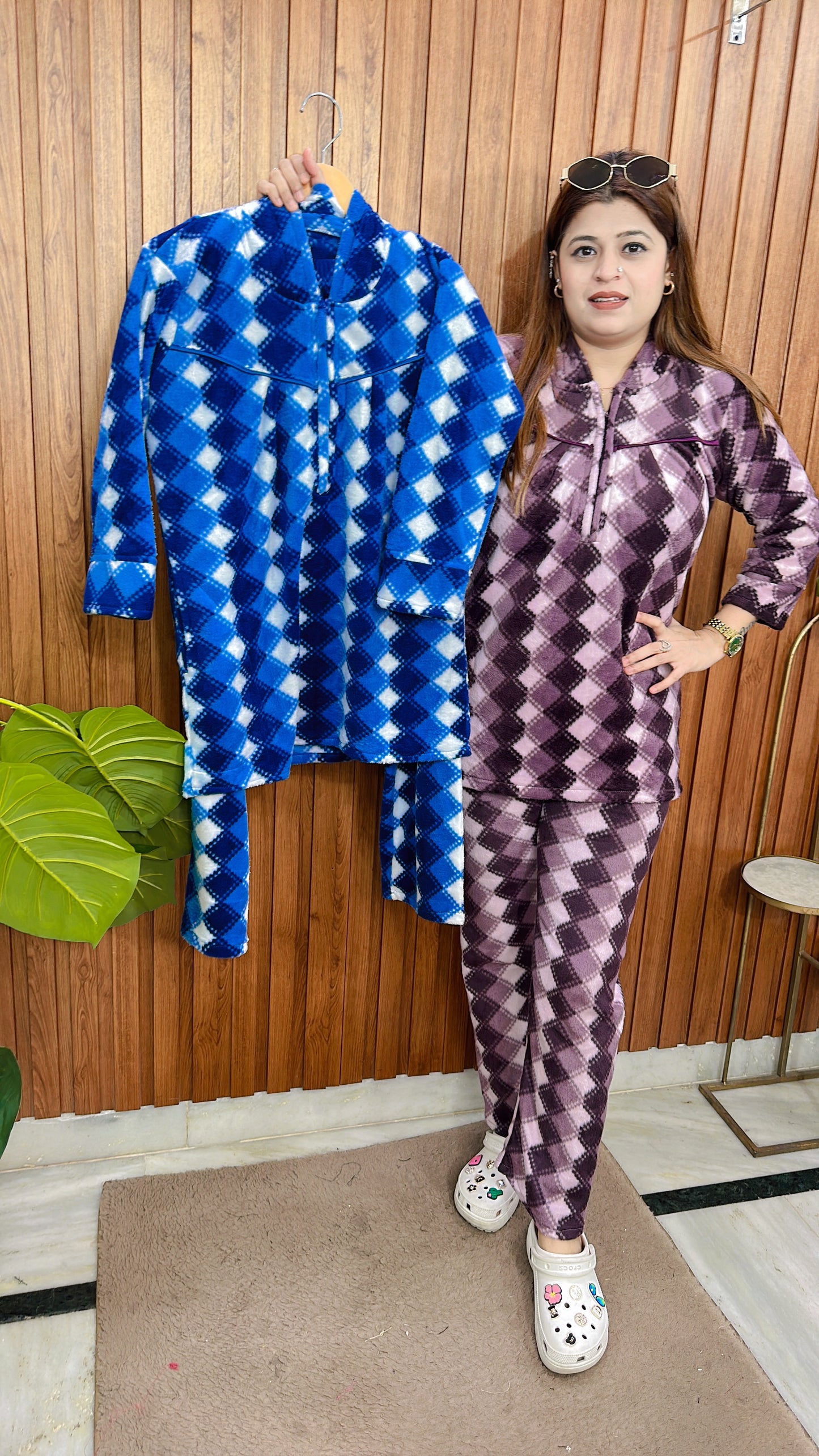 Warm comfy night suit