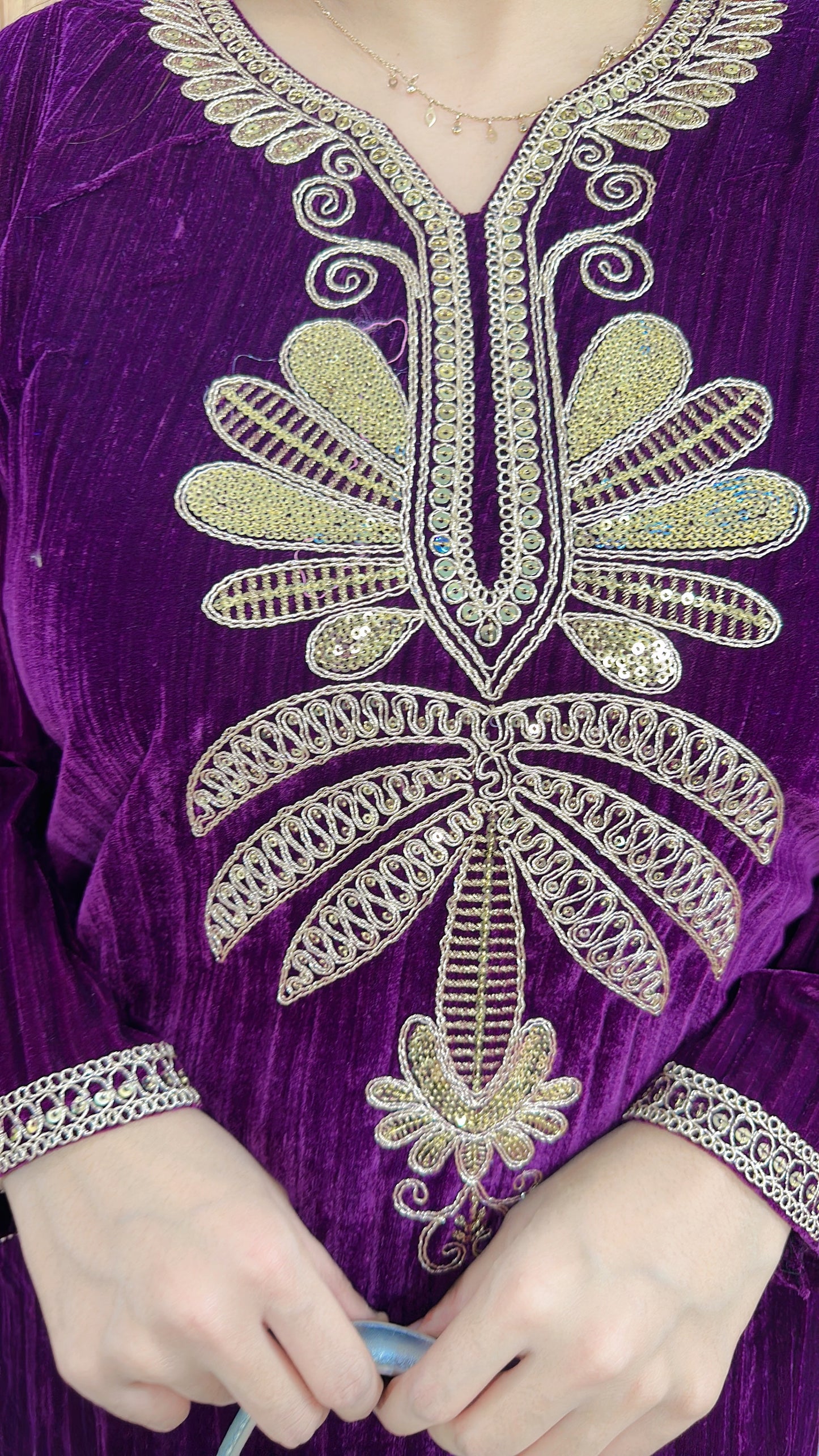 Avira Crush Velvet Coord set