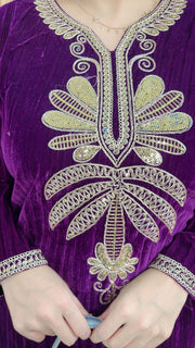 Avira Crush Velvet Coord set