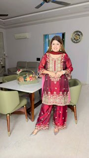 Full heavy three piece suit set