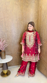 Full heavy three piece suit set