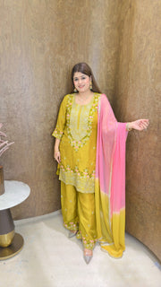 Full heavy three piece suit set