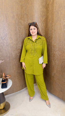 Olive green