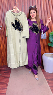 Butterfly 🦋 appliqué work coord set