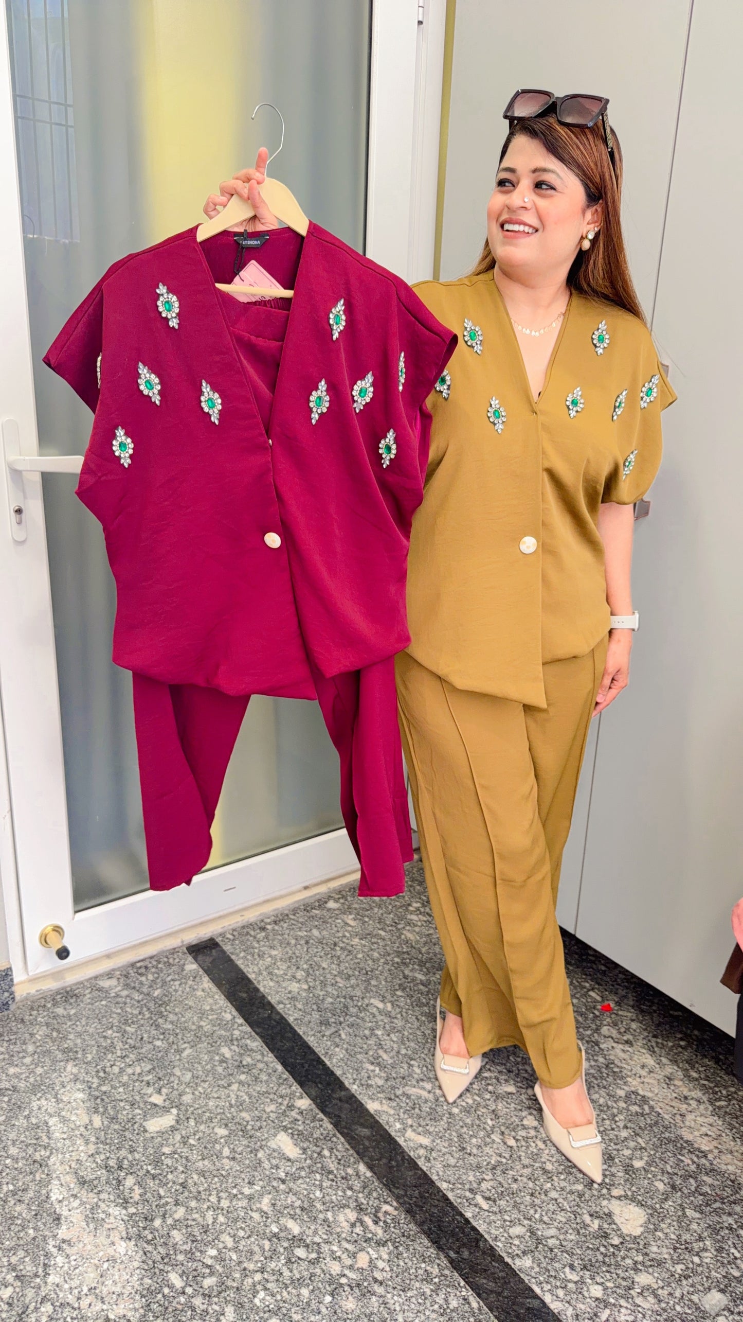 Lumera Stone Imported Coord set