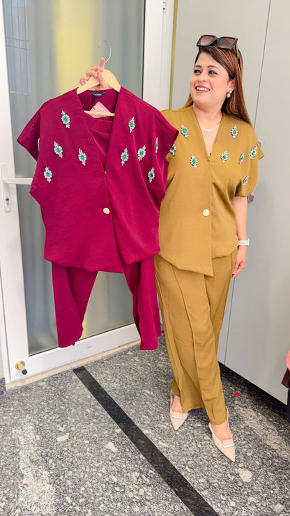 Lumera Stone Imported Coord set