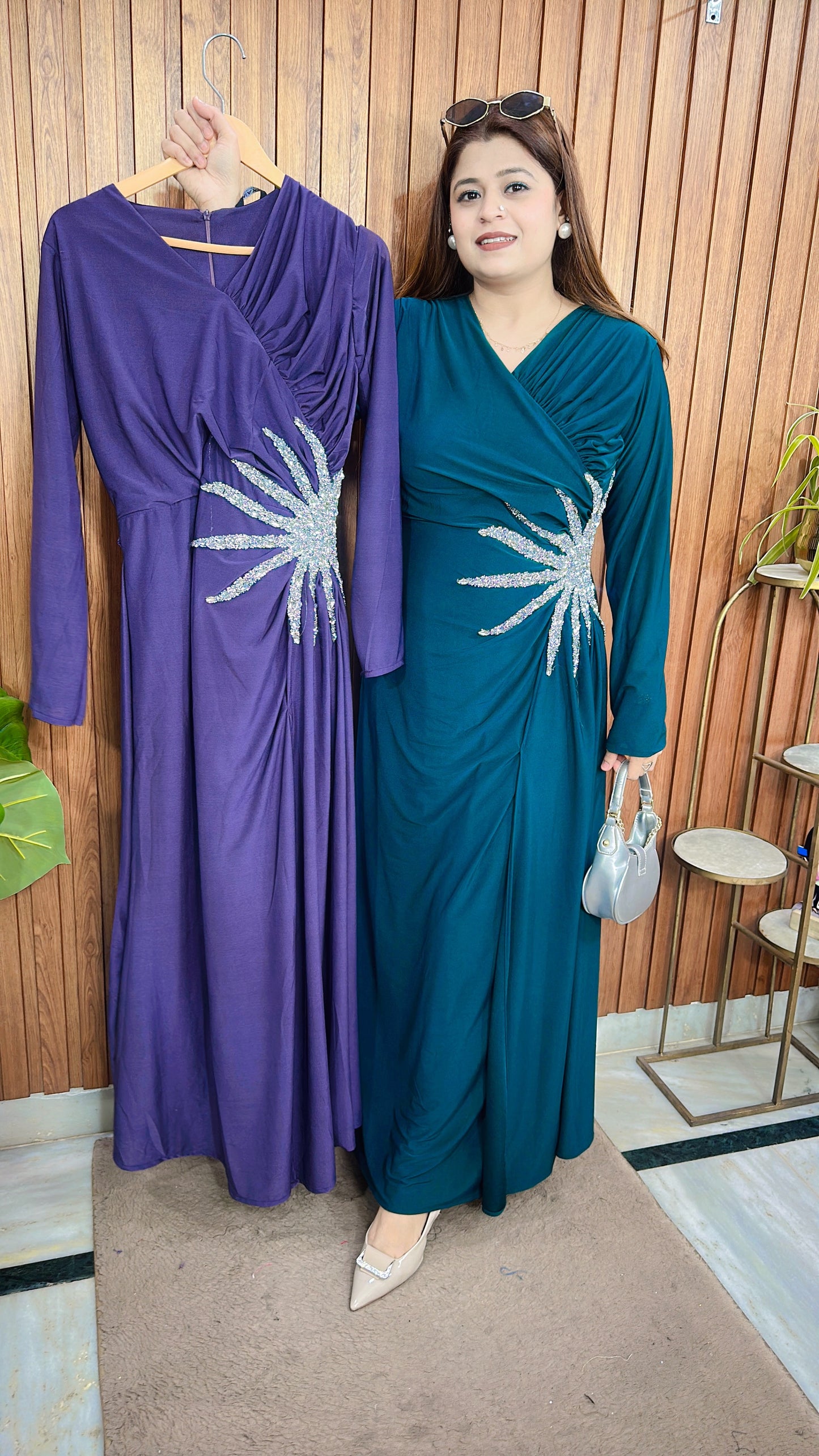 Grace Shine Lycra Dress