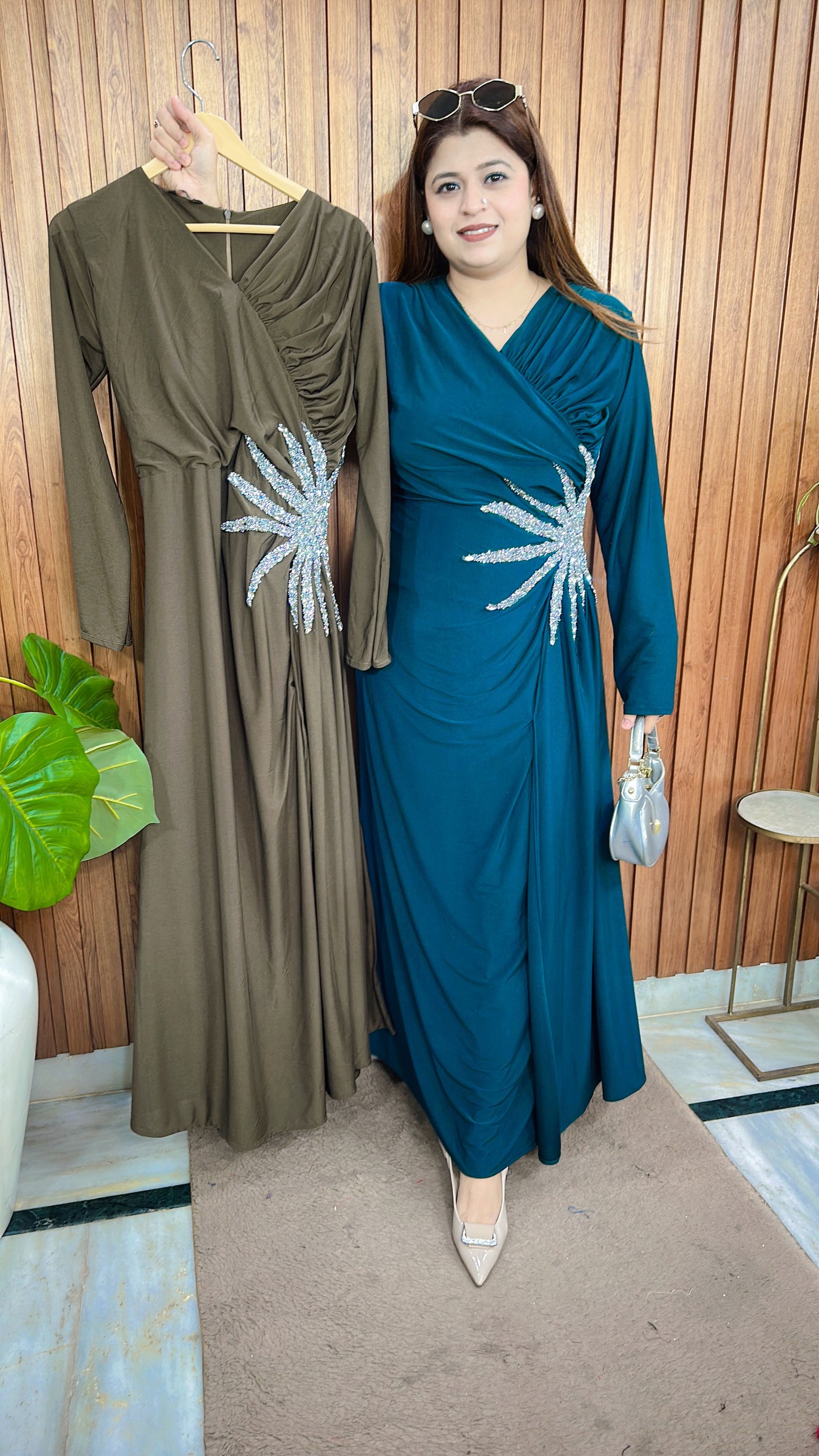 Grace Shine Lycra Dress