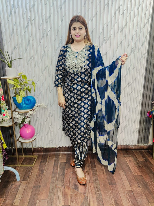 Afgani Printed Suits