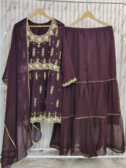 Party Wear Sharara Set