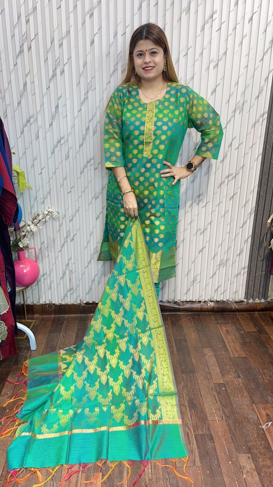 Banarasi Printed Suits