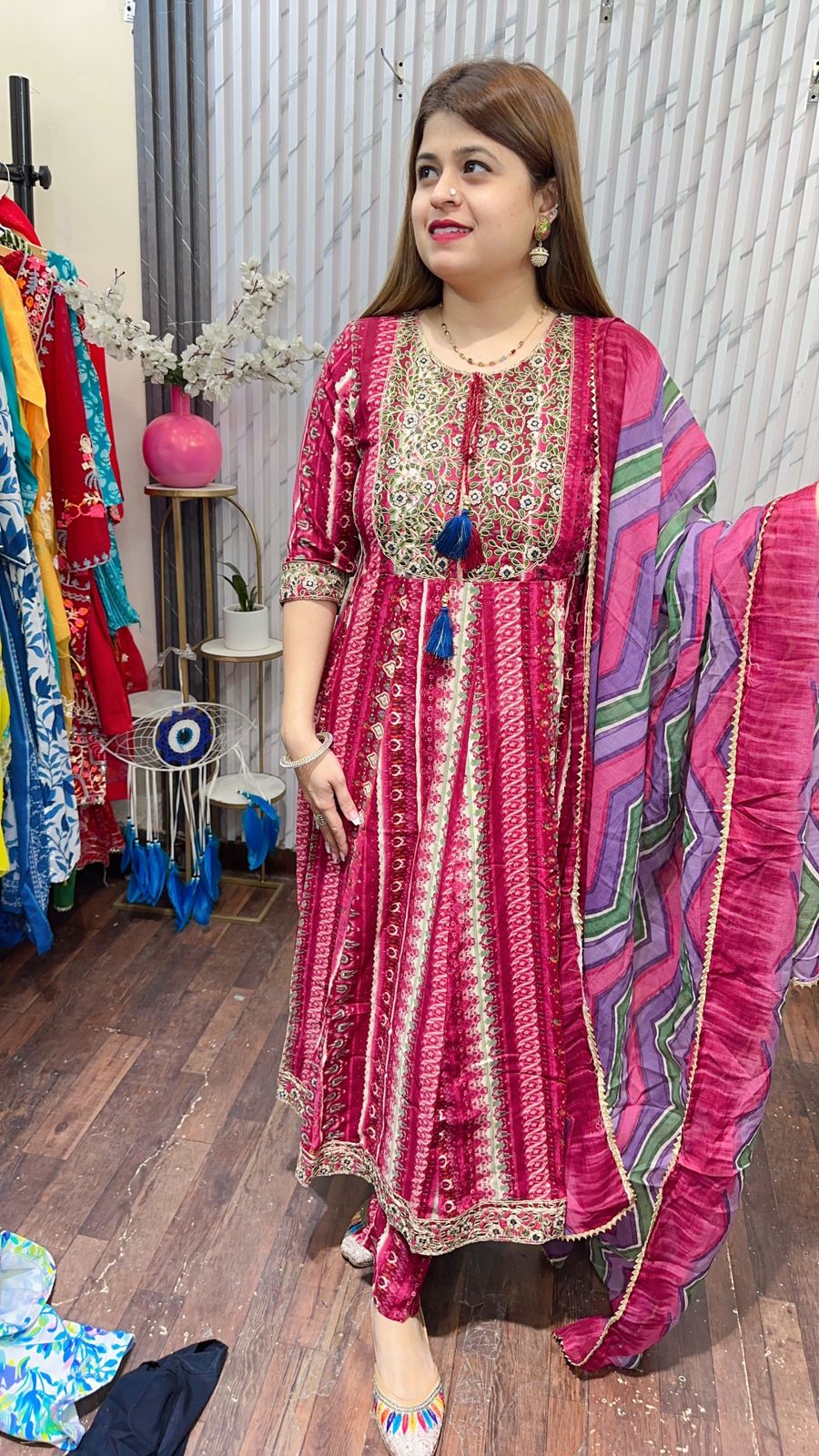 Teej Special Anarkali Suit