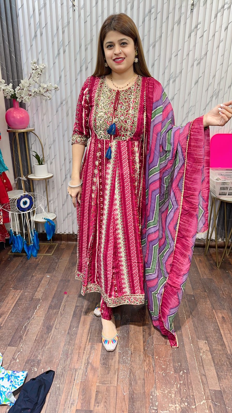 Teej Special Anarkali Suit