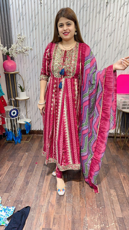 Teej Special Anarkali Suit