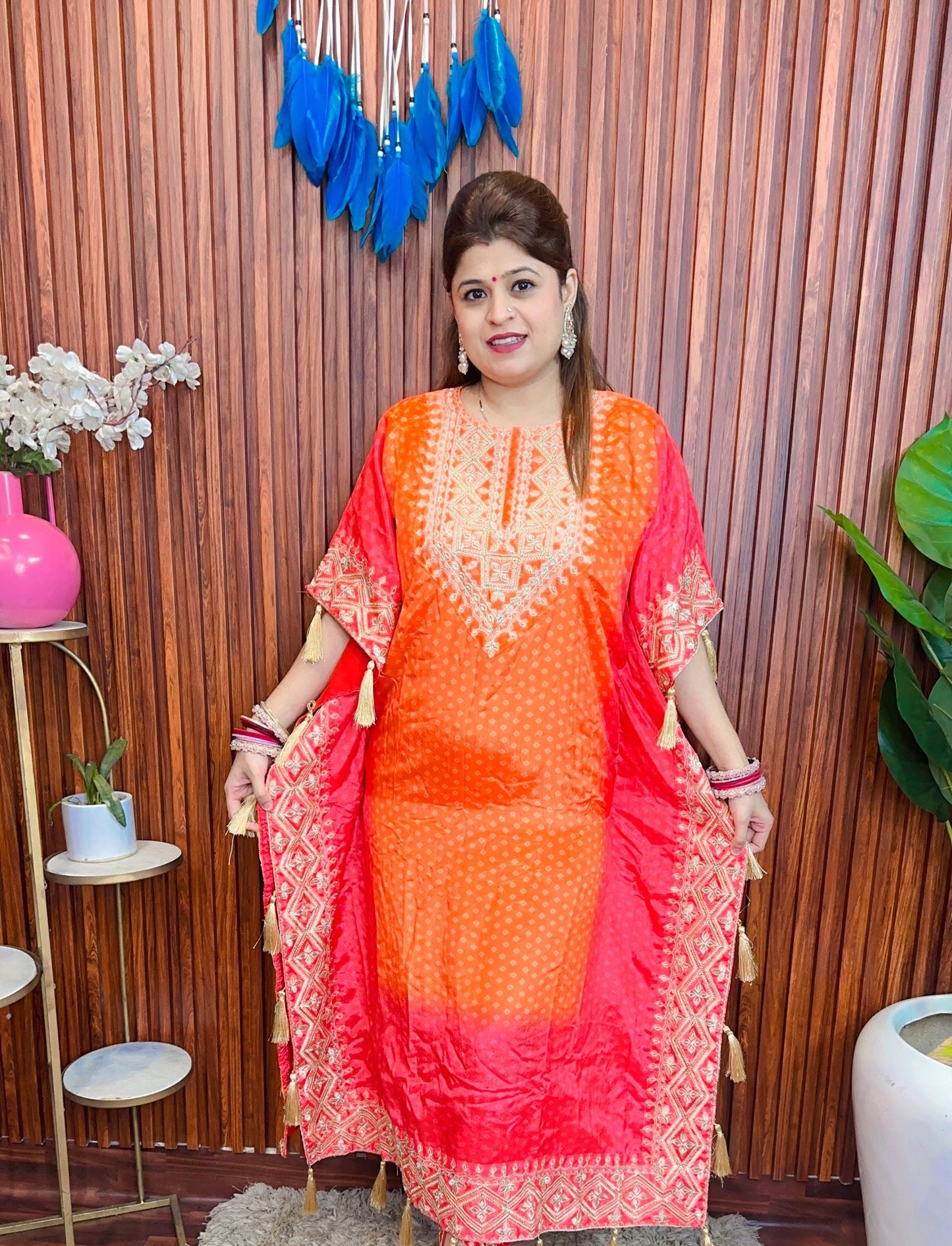 Fab New Look Kaftan with Dhoti