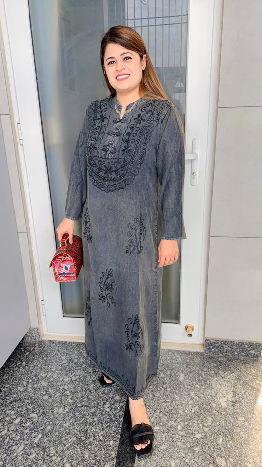 Pure Cotton Marble Dress