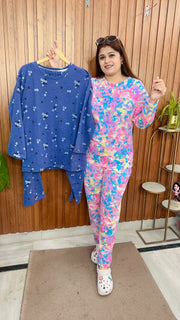 Warm Fleece Night Suit