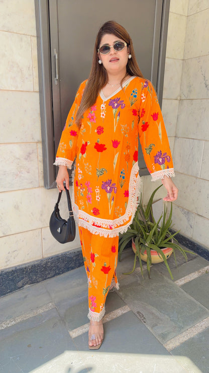 Bina Cotton Two Piece coord set