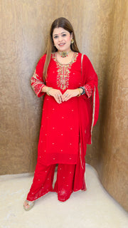 Royal Riwaayat  three piece Suit set