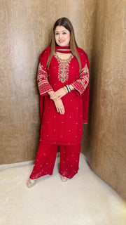 Royal Riwaayat  three piece Suit set