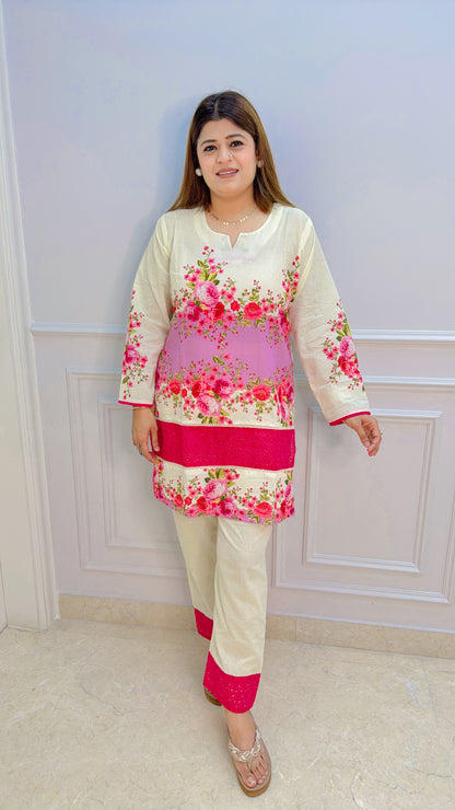 Zunaira Schifli Cotton Coord Set
