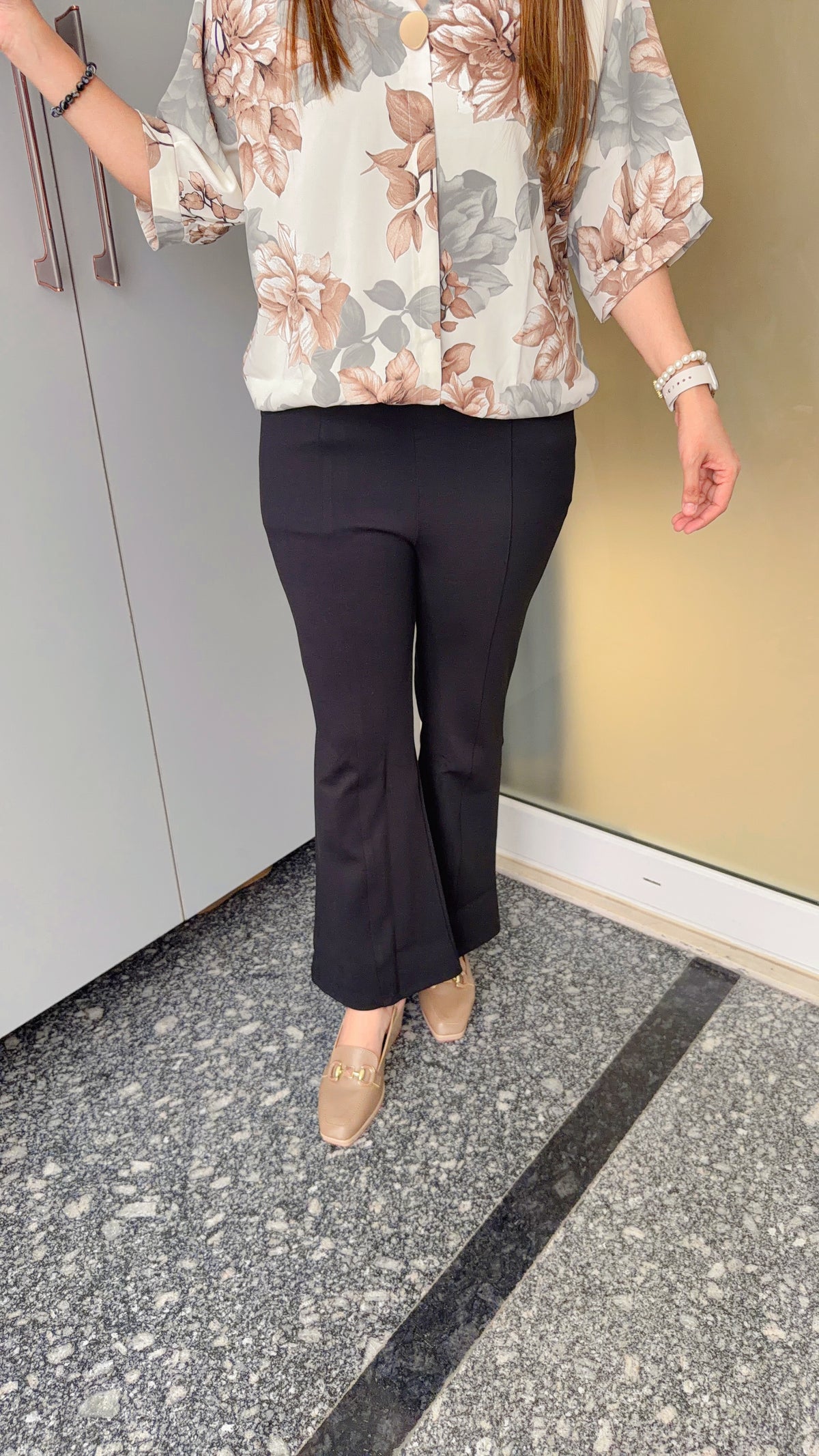 Imported Lycra Bellbottom Pants