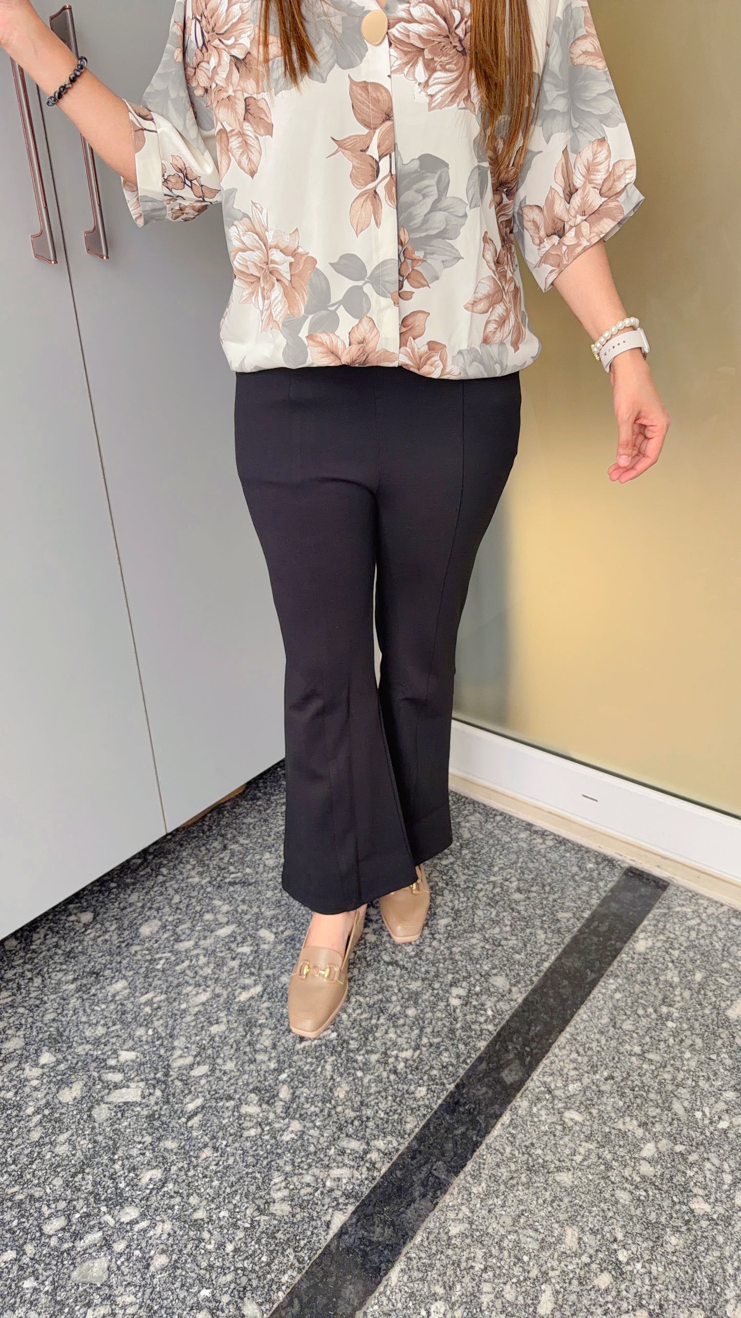 Imported Lycra Bellbottom Pants