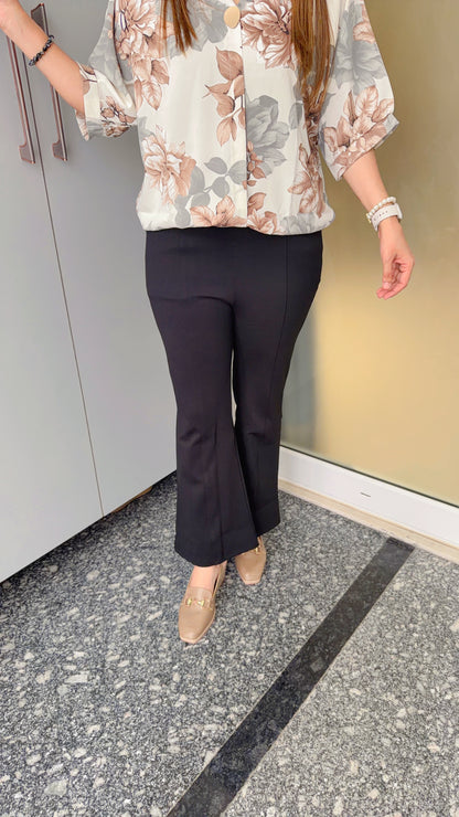 Imported Lycra Bellbottom Pants