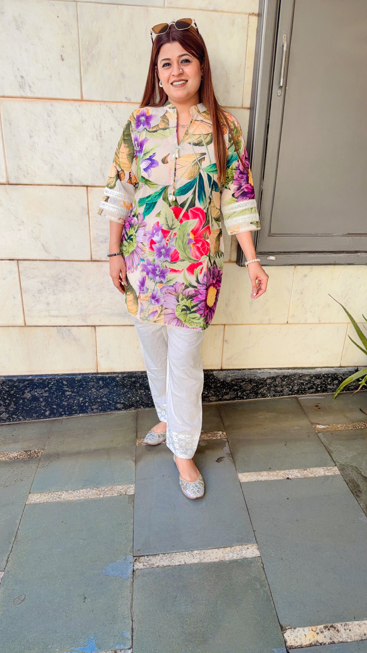 Floral Cotton Coord set