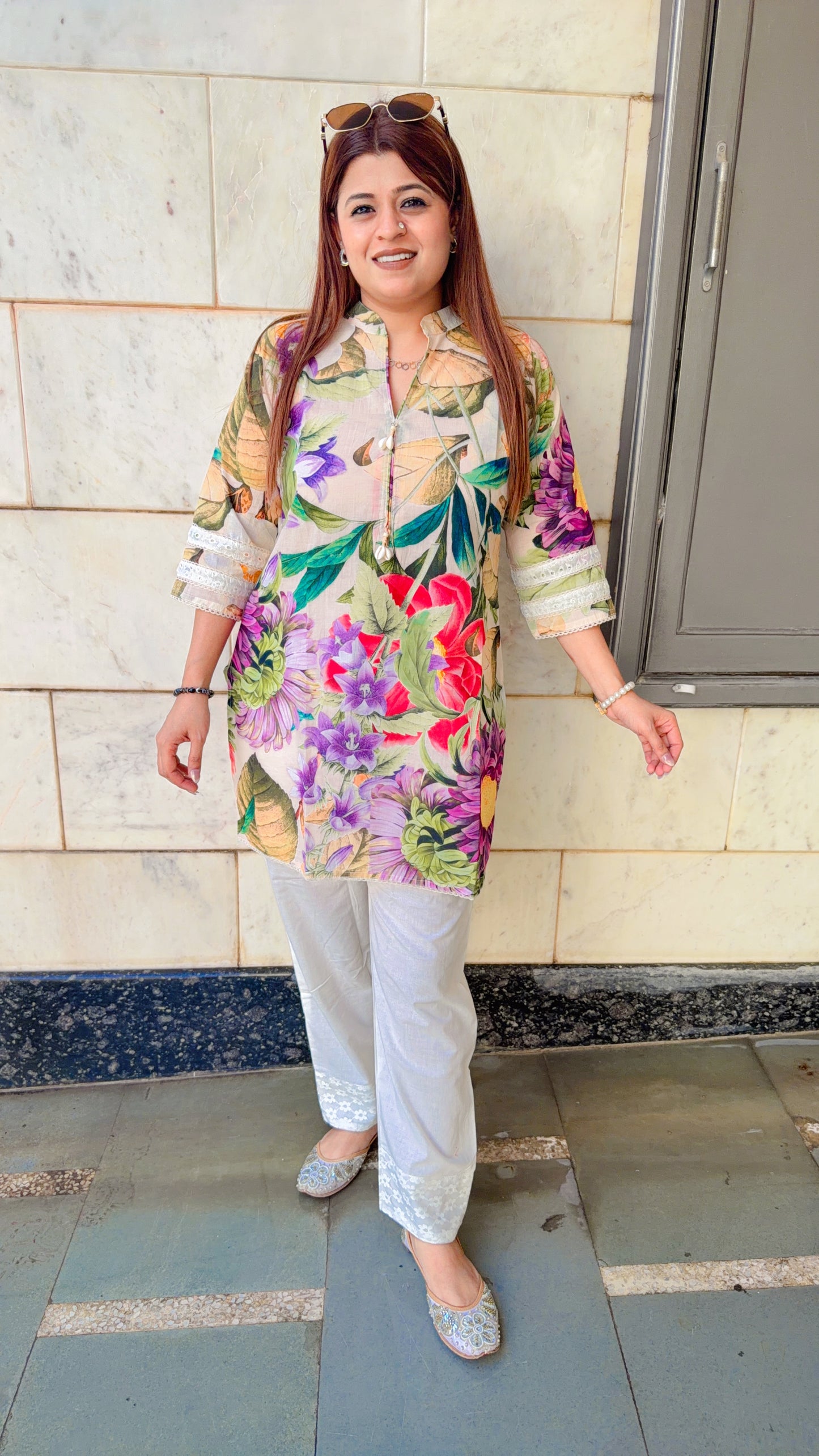 Floral Cotton Coord set