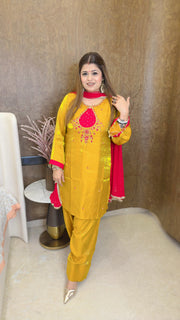 Zari-e-Sunehri  farshi Suit set