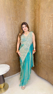 Shimmer Queen Saree