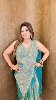 Shimmer Queen Saree
